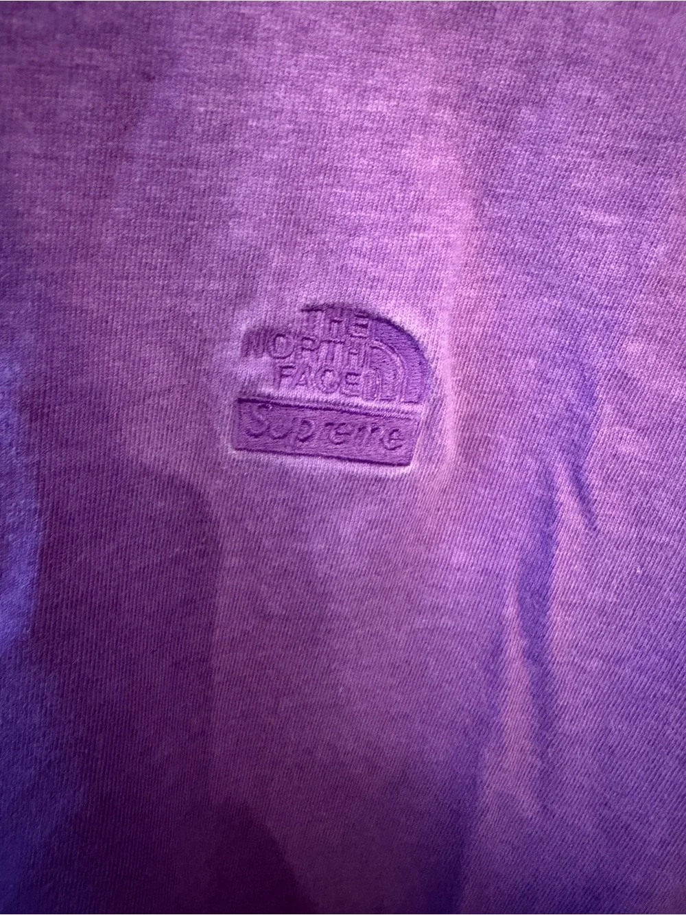 Supreme x The Northface Long sleeve T-shirt